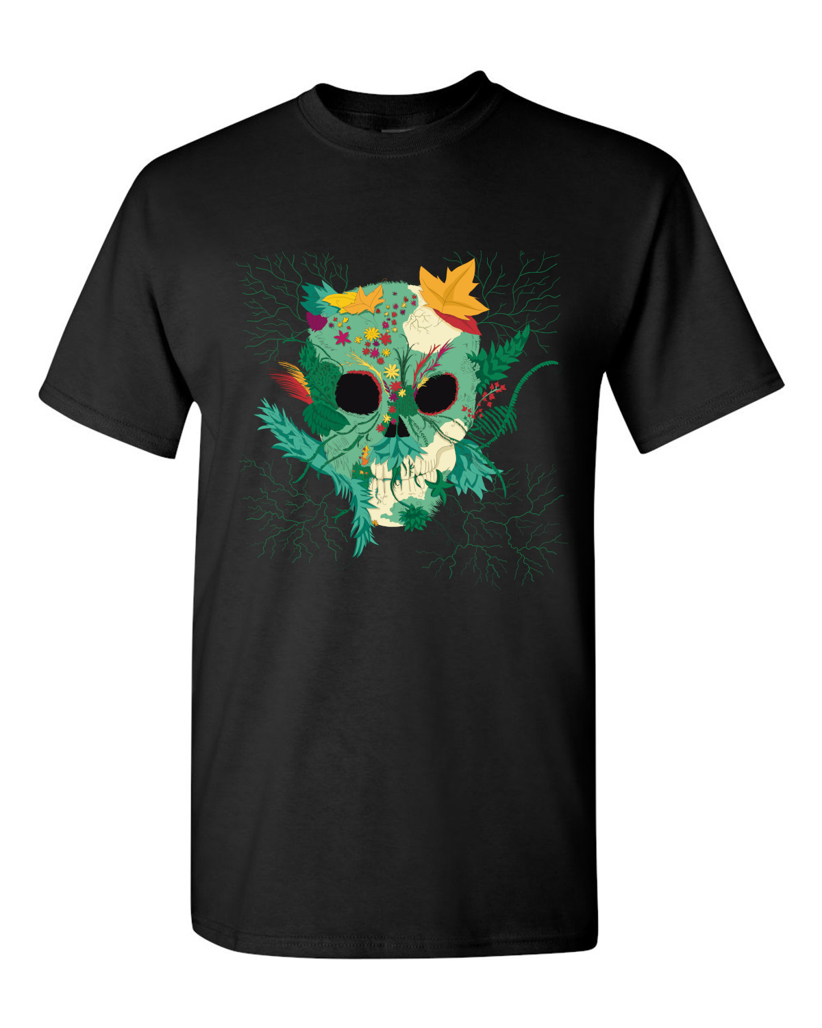 T-shirt Skull Nature